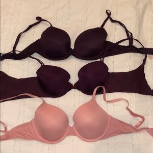 3 Victoria’s Secret / PINK bras (sold together)